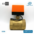 2" Motorized Brass Ball Valve